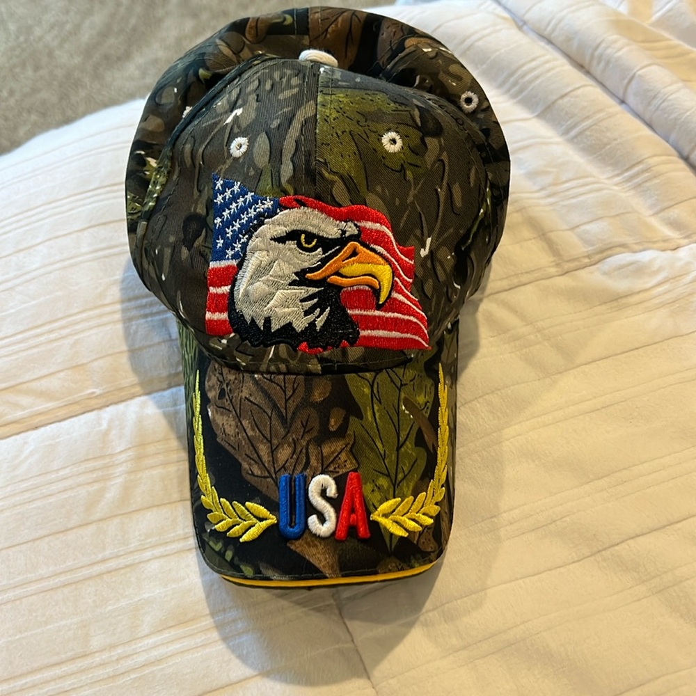 NWOT USA Patriotic Hat